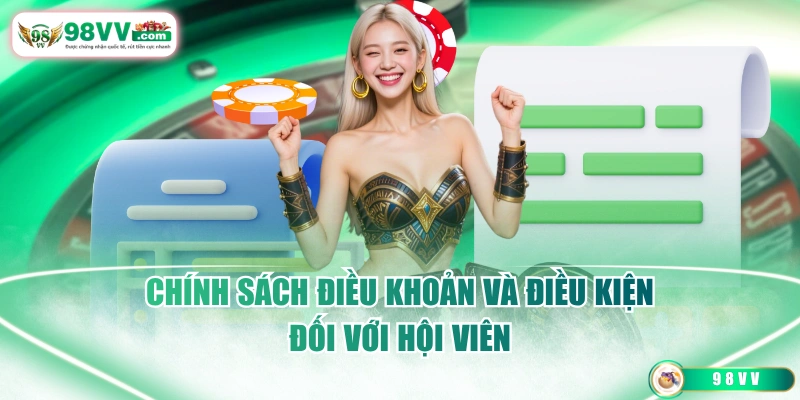 Chính sách điều khoản và điều kiện đối với hội viên